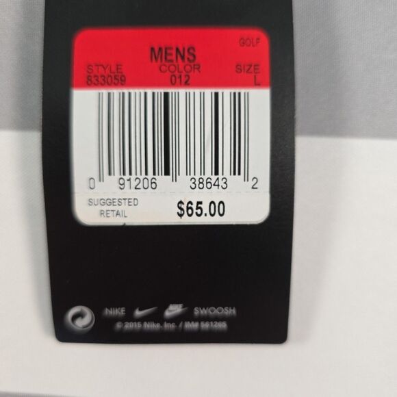 Nike Dri-Fit Polo Shirt Los Angeles Rams Men's Standard fit Size L Striped NWT - Picture 4 of 10